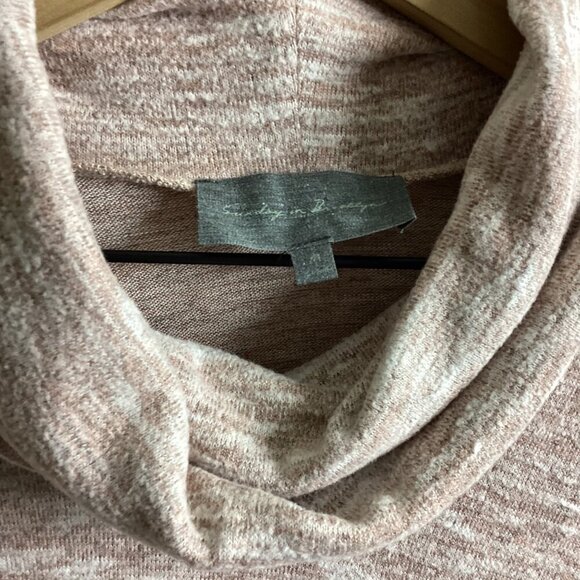 Anthropologie Sunday in Brooklyn Cowl Neck Pullover Top – Dusty Pink - Picture 5 of 8